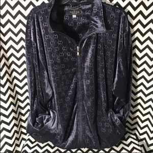 gucci velour jacket